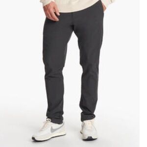 Vuori Men's Aim Pant Dark Gray 34 Golf
